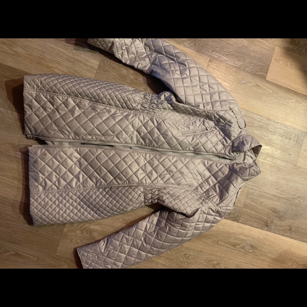 Silver coat